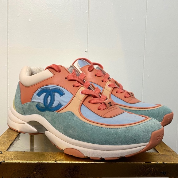 colorful chanel shoes